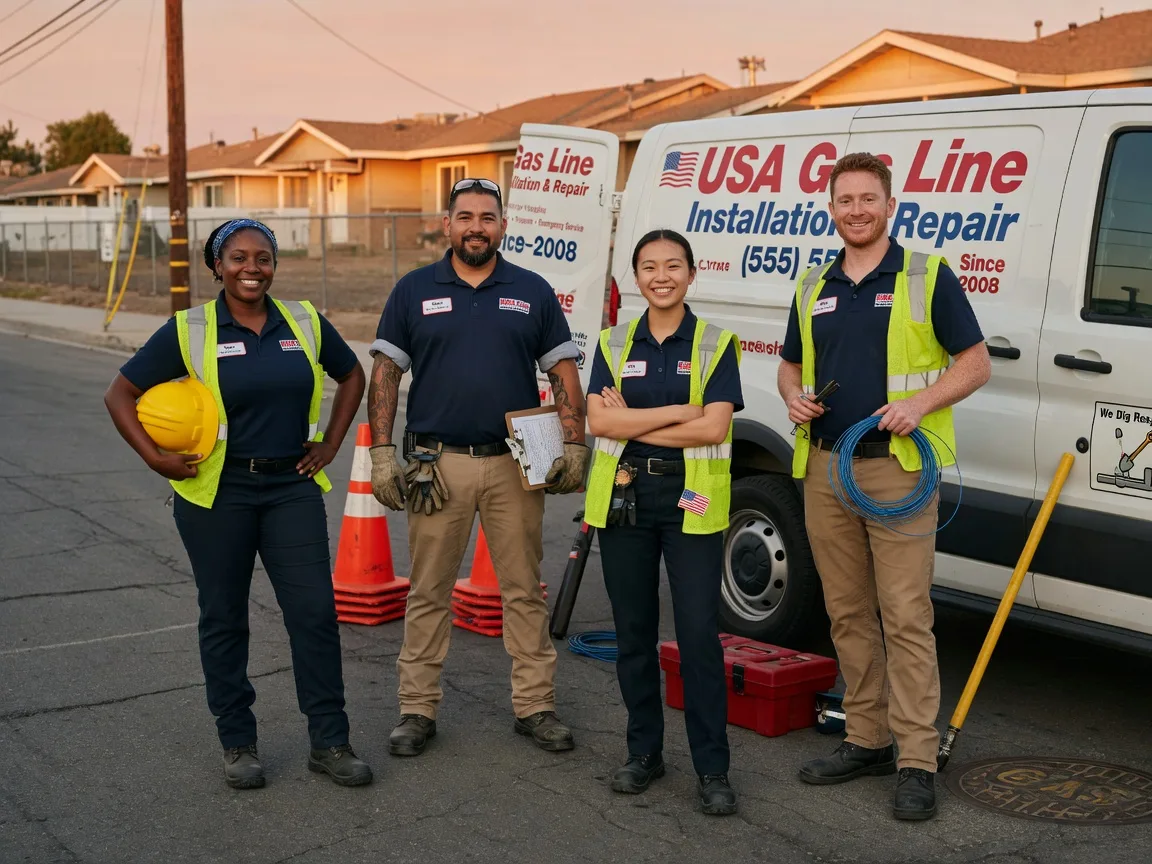 Gas Line Installation company in Newton, UT